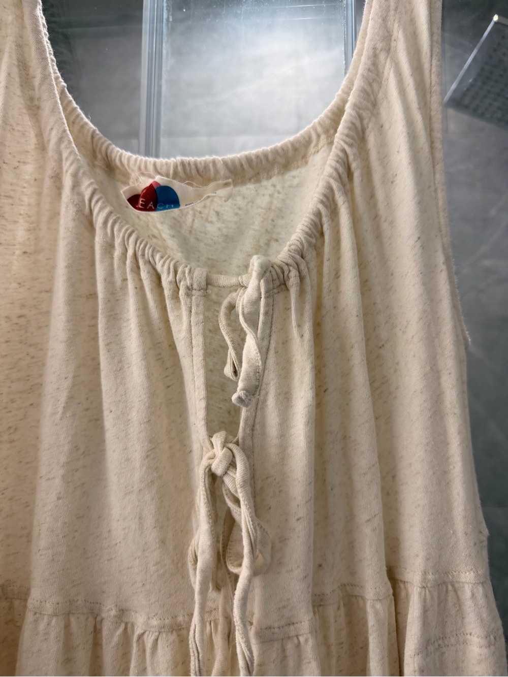 Women's Free People Beach Cream Tiered Maxi Dress - Size: M - Picture 2 of 2